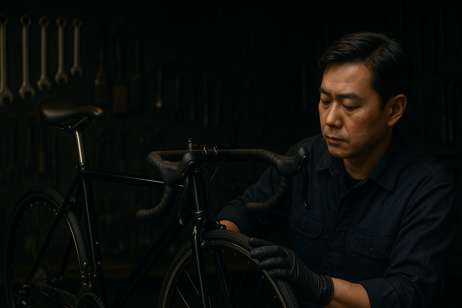 ロードバイクのディテーリング